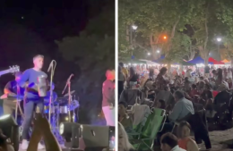 Nueva noche para los espectáculos en el Parque Tobin