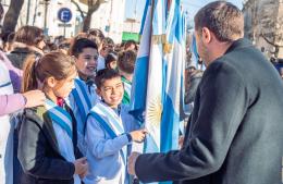 Se realizó el acto oficial por el Día de la Bandera