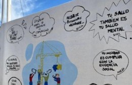 Se pintó un nuevo mural en la ciudad