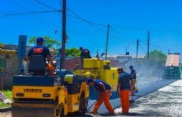 Comenzó la primera etapa de asfaltado