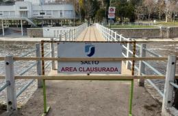 Clausura temporal del puente del Balneario por tareas de reacondicionamiento