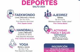 Inscripción abierta para los talleres de deportes