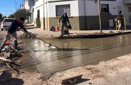 Calles cerradas por diferentes trabajos