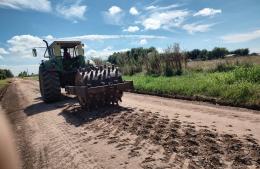 Arroyo Dulce: avanzan las obras en el camino al cementerio