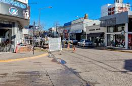 Trabajos en la zona céntrica afectan la circulación