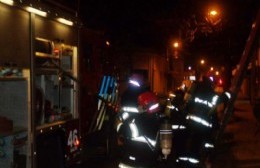 Principio de incendio en una vivienda de calle Lavalle