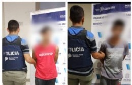 Asaltaron e intimidaron con un arma de fuego a tres menores y terminaron aprehendidos