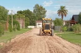 Equipo municipal realiza tareas en distintos puntos de la ciudad