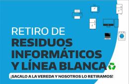 Retiro de residuos informáticos y de línea blanca