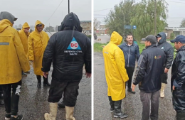 La Municipalidad desplegó un amplio operativo ante el temporal