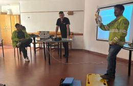 Capacitación en emergencias prehospitalarias para personal del nosocomio municipal