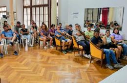 Reunión con vecinos de Berdier por temas prioritarios