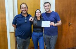 Lais Córdoba fue recibida por autoridades tras su clasificación al Pre Cosquín