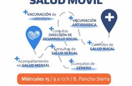 El Centro de Salud Móvil estará en Pancho Sierra