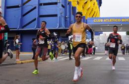 Matías Velázquez logró la mejor marca histórica de Salto en maratón