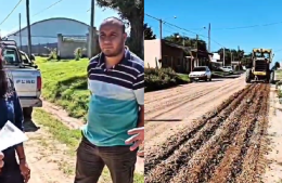 Anuncian obra de mejorado para 18 cuadras del barrio Retiro