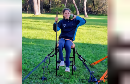 “Luli” Rocha ya entrena con el Seleccionado de Atletismo PCD