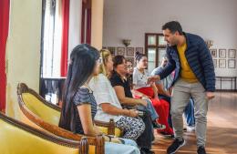 Encuentro municipal con estudiantes de nivel superior
