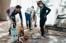 Avanza el programa pintando escuelas en el cierre del ciclo lectivo