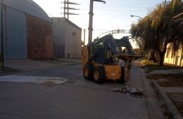 Siguen los trabajos de bacheo