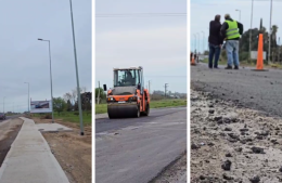 Avanza la etapa final de la repavimentación de la Ruta 31