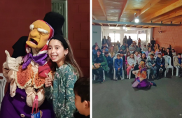 Tarde de títeres y entretenimiento en Inés Indart